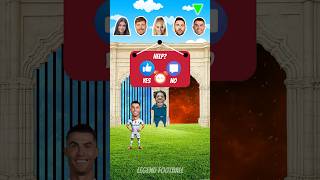 Who Will Save Ronaldo The Door is Locked 🚪🔒 shorts ronaldo mrbeast entertainment [upl. by Enilhtak]