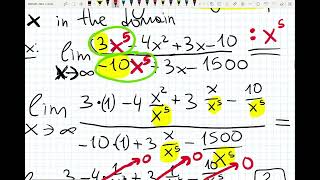 16 Part2 limits at infinity speeds of functions ling run examples [upl. by Ailecara]