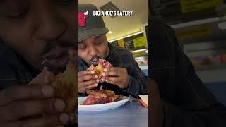 Amazing BBQ Restaurant Near Chicago 🔥🔥🔥 Big Ange’s Eatery  Arlington Hieghts [upl. by Enieledam92]