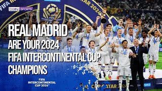 Real Madrid Are Your 2024 FIFA Intercontinental Cup Champions [upl. by Akemrehs]