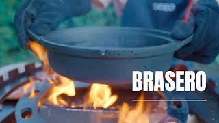 COEO  BRASERO PLANCHA BARBECUE  DUTCH OVEN [upl. by Roderic]