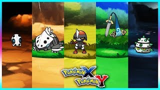 Pokemon X amp Y  AronLaironPawniardHonedge amp Ferroseed Locations [upl. by Ethelyn275]