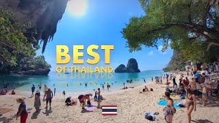 Best Beach of Thailand RAILAY Beach  KRABI  THAILAND Full Tour [upl. by Drofhsa]