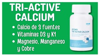 MX  TriActive Calcium  Salud Ósea  Calcio [upl. by Acyssej871]