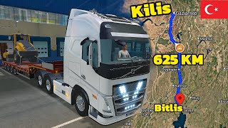 Truck Simulator  Ultimate  İş Makinası Bitlisten Kilise Götürüyoruz 🇹🇷  Volvo H 2021 6x4 [upl. by Files]