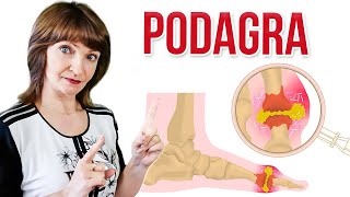 🍀 PODAGRA  Dna Moczanowa Jak USUNĄĆ ból i OCZYŚCIĆ STAWY  NATURALNE metody [upl. by Jaquenetta]