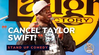 Cancel Taylor Swift  Comedian Trixx  Chocolate Sundaes Standup Comedy [upl. by Kirstyn]