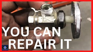 How to Repair  Replace a leaky Compression Angle Valve [upl. by Ateekan141]