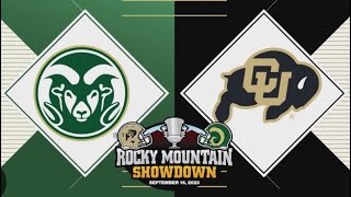 Is Colorado vs CSU a MUST WIN Game for the Buffs [upl. by Nylatsyrc]