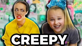 Collen Ballinger Being Creepy With Jojo Siwa [upl. by Retla]