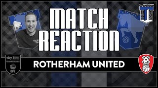 ITFC LIVE Match REACTION  Ipswich Town 4 v 3 Rotherham LATE drama at Portman Road [upl. by Davidde]