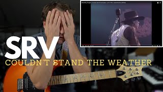 Guitar Teacher REACTS Stevie Ray Vaughan  Couldnt Stand The Weather  9211985 [upl. by Yddur838]