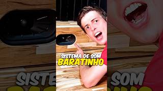 SISTEMA DE SOM BARATINHO E POTENTE [upl. by Brindell]