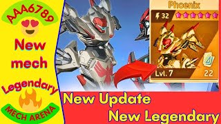 👉NEW MECH Deathwalker 😍🔥 Mech Arena New Update  Mech Arena [upl. by Nerehs]