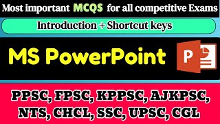 Repeated MCQs MS Power Point  MS Power Point MCQs  PPSC [upl. by Welcher]