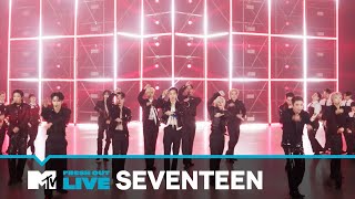 SEVENTEEN performs quotMAESTROquot  MTVFreshOut [upl. by Haisi]