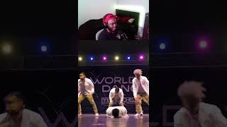 PROFESSIONAL DANCER REACTS POREOTICS  WORLD OF DANCE LA 2018 PT 3 shorts [upl. by Leboff]