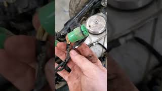 1987 Honda Fourtrax Foreman TRX350D pulse generator stator andor driveshaft replacement tutorial [upl. by Annahaj]