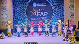 FAP 2023 National Award Winner  Bhangra Group Dance Indian Folk [upl. by Willy191]