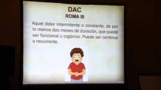 Cólico del lactante y dolor abdominal crónico no todo es funcional [upl. by Weir]