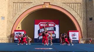 TVCC Cheer Preliminary Routine  Advance Large Coed [upl. by Alliscirp]