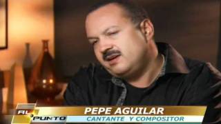 Jorge Ramos entrevista al cantante Pepe Aguilar [upl. by Noelc618]