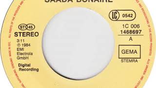 Saâda Bonaire — You could be more as you are original 1984 7quot Single vinyl [upl. by Aliuqat798]