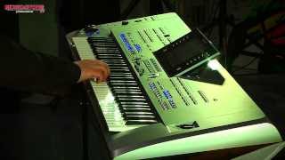 Yamaha TYROS 5 Workshop Michel Voncken  Music Store [upl. by Llerdnam60]