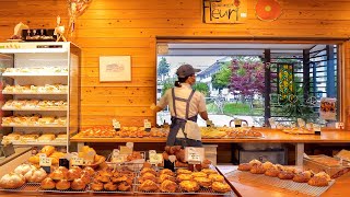 【淡路島】国産小麦を味わう素材にこだわった１００種類以上のご当地パン。地元を愛するパン職人の想いを込めたパン作り 第52話｜淡路市「ブランジェリー フルール」 [upl. by Rehpetsirhc]