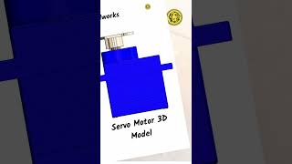 Servo Motor SolidWorks 3D Design vs RealLife Comparison  3D Animation amp Mechanical Design Insights [upl. by Occer]