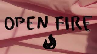 Greta  Open Fire Lyrics Video [upl. by Assenay]