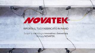 NOVATEK sollevamento e consolidamento fondazioni dal 1996 [upl. by Lzeil]