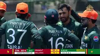 Pakistan vs Zimbabwe 2nd one DAY INTERNATIONAL [upl. by Nodnrb]