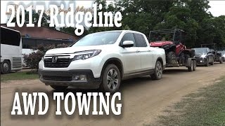 Towing with the 2017 Honda Ridgeline [upl. by Asyle162]