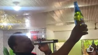 PROPHET PROPHECY USING ALCOHOL IN CHURCH [upl. by Deana820]