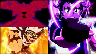 Ryuga and Payne vs RashadRago beyblade ultimateburst S3 ep 19 [upl. by Jobyna38]