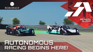 Autonomous Racing Begins Here  Season Alpha  Roborace [upl. by Hakceber]