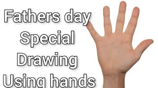 fathers day drawing  how to draw fathers day drawing easy drawingpencil sketchFathers day 2023 [upl. by Roswell]