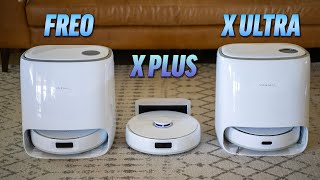 Narwal Freo vs X Plus vs X Ultra  Best Robo VacMop in 2024 [upl. by Arnie428]