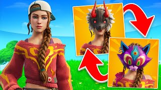 Unlocking ALL Havens MASKS in Fortnite UNLIMITED Feathers Chapter 3 LIVE [upl. by Brebner]