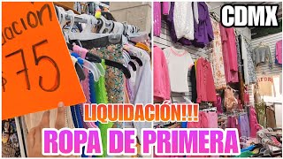 ROPA FINA EN LIQUIDACIÓN Nueva Tienda Premium de Ofertas en BLUSAS desde 75 CENTRO HISTÓRICO CDMX [upl. by Llieno]