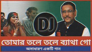 Tomar Tole Tole Betha Go। তোমার তলে তলে ব্যথা গো ডিজে।New Dj Song। obaidul Kader dj gaan [upl. by Cos]