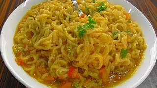 maggi masala noodles recipe5minutes spicy maggie noodles recipestreet style magi masala noodles [upl. by Inahc580]