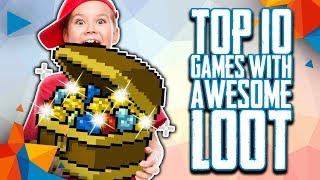 Top 10 Grinding Games with Awesome Loot System [upl. by Lukash735]