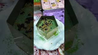 🥰 Satisfying with delicious grass milk pudding 🥳 food satisfying satisfyingvideo [upl. by Luapnoj]