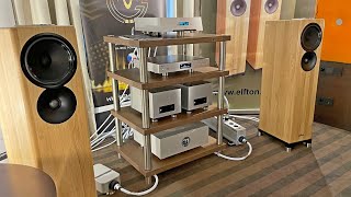 Elfton Elevator speakers GMG Power filter AAI cables and pads 2 Scanspeak Ellipticor sound demo [upl. by Dylane]