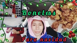 cómo hacer boneless para navidad  lavado de ropa vlogmas 2 [upl. by Ycniuqed17]