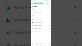 Swing Trading And Intraday Trading Ke Liye Best screener Scan X [upl. by Ttirb]