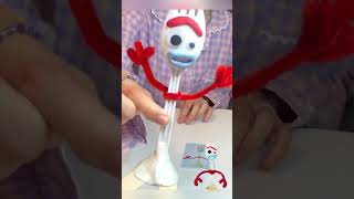 How To Make TOY STORY4 Forky shorts [upl. by Ydniahs]