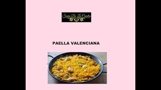 PAELLA VALENCIANA  VALENCIAN PAELLA [upl. by Dadirac]